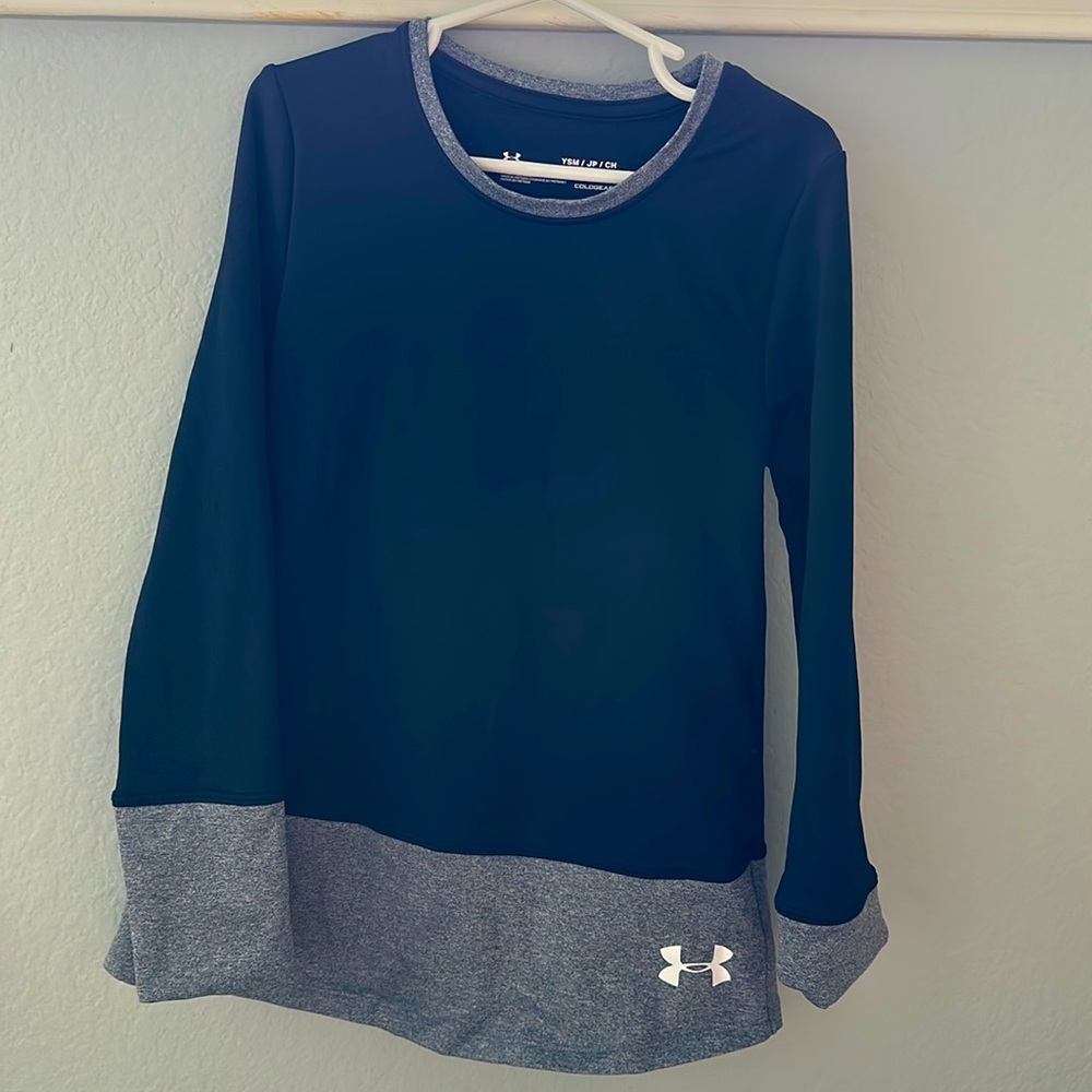 Girls UA Coldgear Shirt